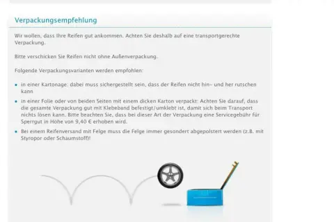 Reifen versenden DPD: So vermeiden Sie teure Versandfehler