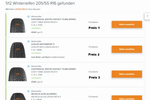 Reifen online kaufen: Die besten Preise und Angebote im Vergleich